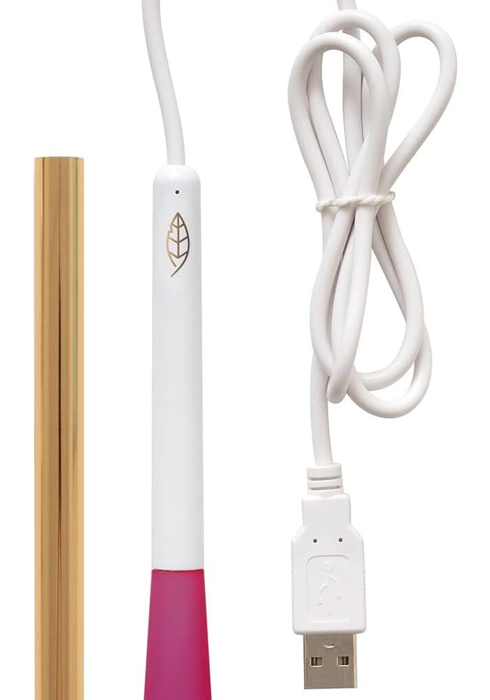 We R Memory Keepers Foil Quill Freestyle Pen with Calligraphy Tip - Pink, Gold, and White - Image 1