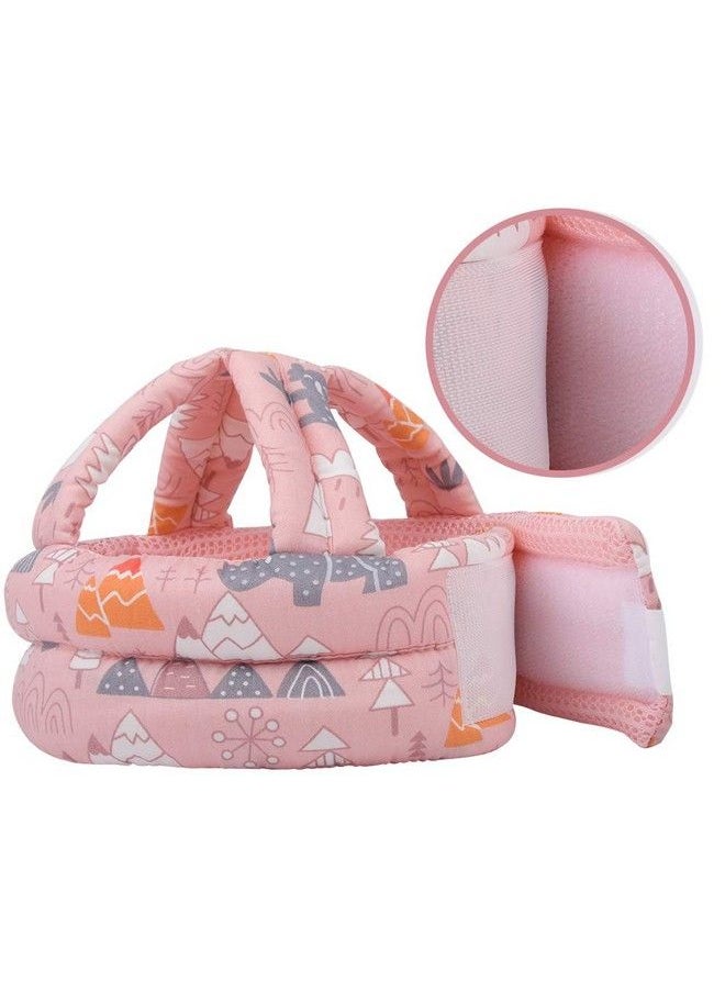 Orangehome Toddler Walking Helmet Baby Bumper Protect Hat Head Cushion Breathable Kids Antifall Safety Cap For Walking And Playingpink  - Image 3