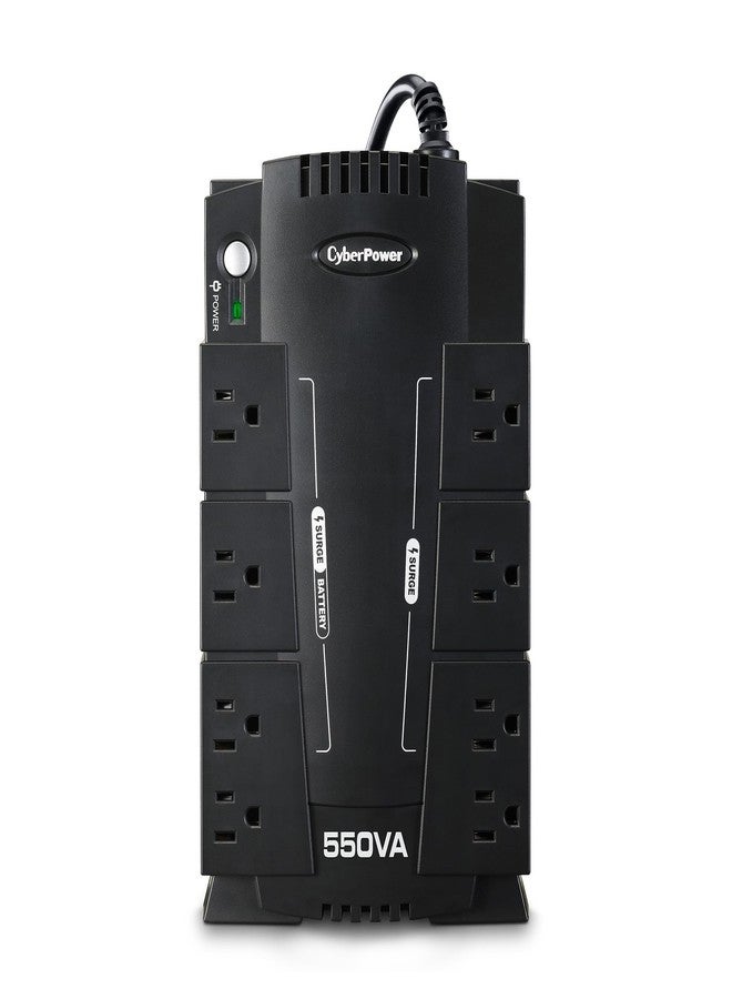 CyberPower جهاز تزويد الطاقة الاحتياطي CyberPower CP550SLG/CP550HG بقدرة 550 فولت أمبير و330 واط، صغير الحجم - Image 1
