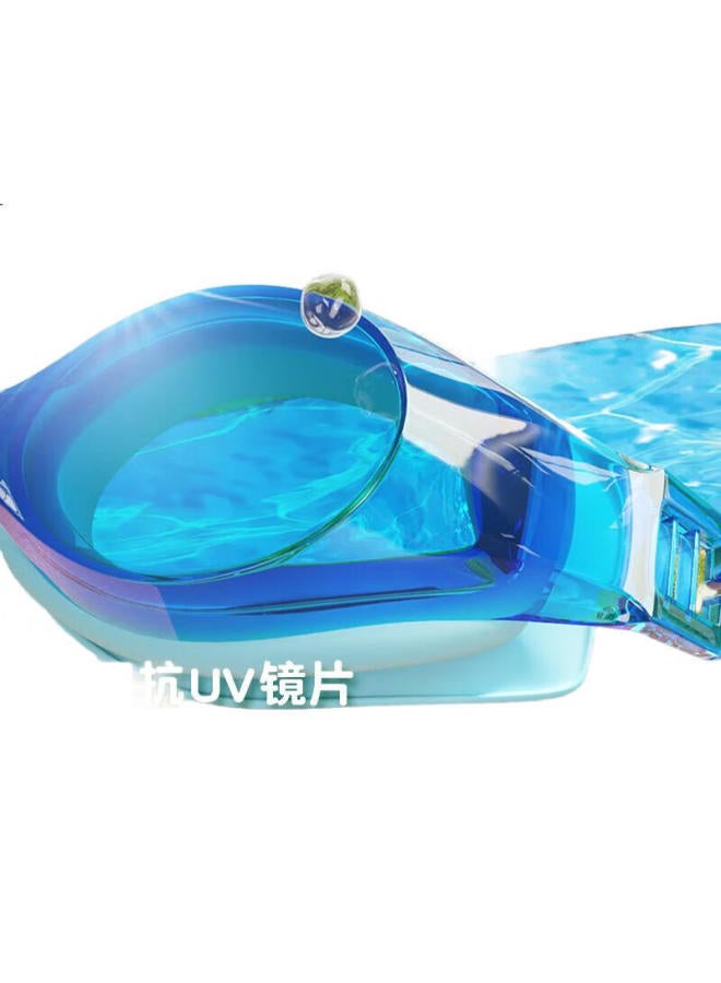 Swans Children'S Swimming Goggles, Imported From Japan, Waterproof, Anti-Fog, High-Definition, For Boys And Girls, Sj22 Coated Blue - Image 3