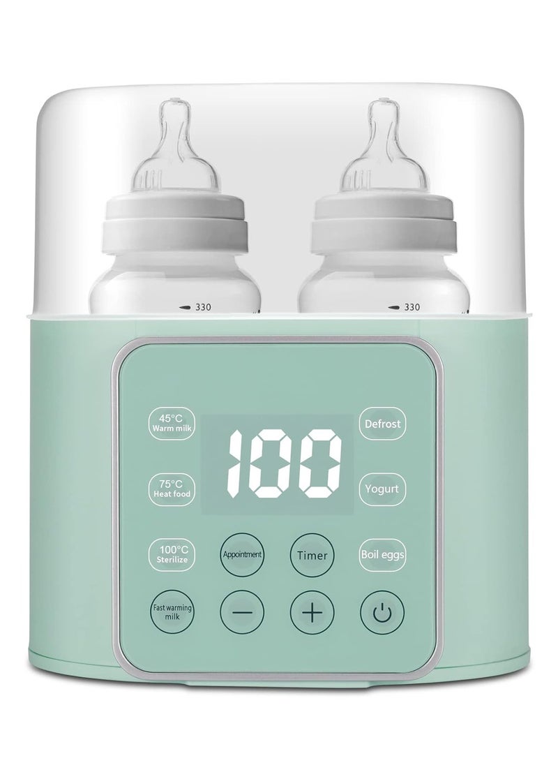 Baby Bottle Warmer, Multifuntion Breast Milk Warmer, Fast Baby Food Heater & Defrost Warmer with Timer for Twins, LCD Display Accurate Temperature Adjustment, 24H Constant Mode - pzsku/ZEC200E81803F883DB74DZ/45/_/1732196315/e2db5b9a-3070-4e18-9d10-1b1171e93b50