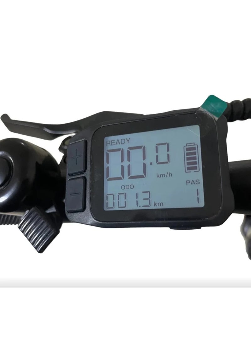 كوجو كيرين دراجة كهربائية Kugoo V3 مقاس 27.5 بوصة، لون أسود، سعة البطارية 48 فولت/13 أمبير/ساعة، أقصى سرعة 45 كم/ساعة، مدى 45 كم بشحنة واحدة، حمولة تصل إلى 120 كجم - Image 3