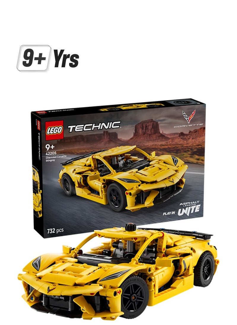 LEGO Technic Chevrolet Corvette Stingray 42205 (732) Pieces  - Image 1