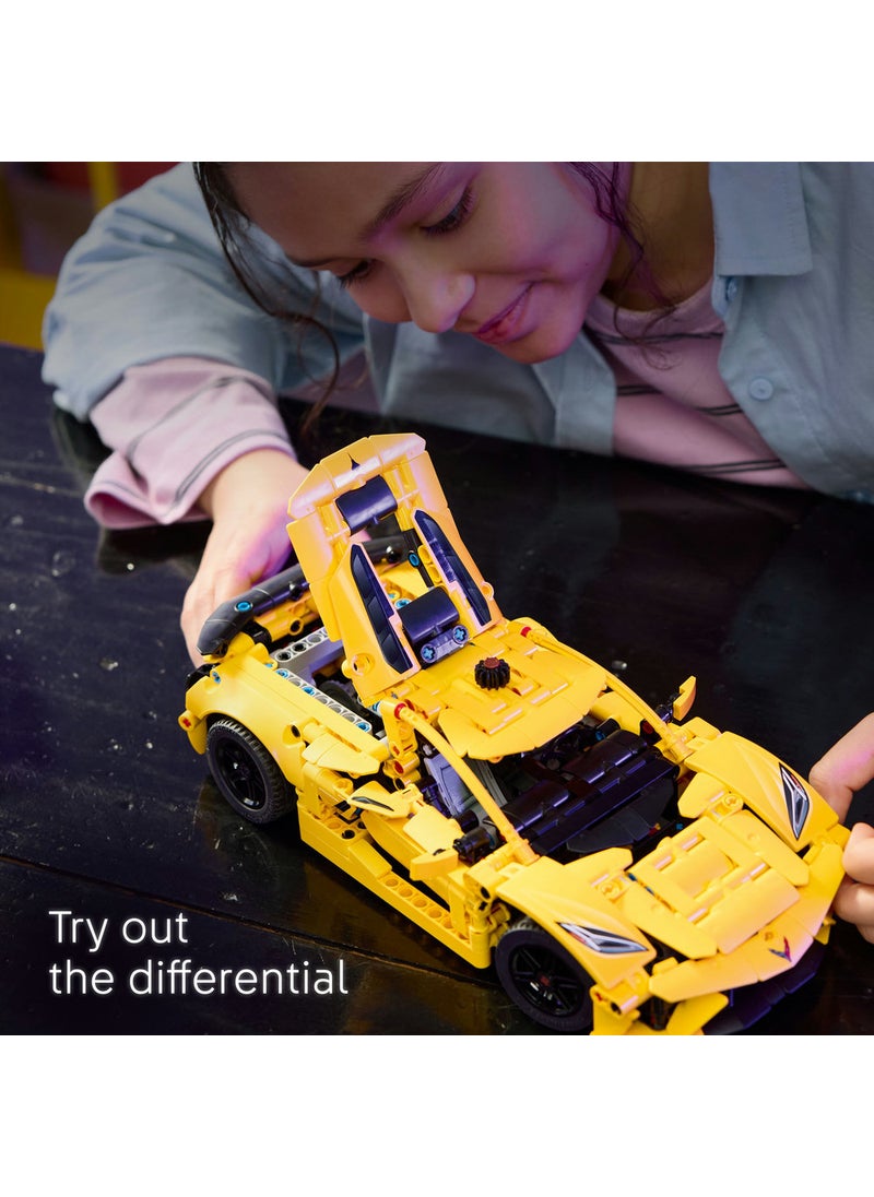 ليغو مجموعة نموذج السيارة Chevrolet Corvette Stingray من ليغو® Technic‏ 42205  - Image 5