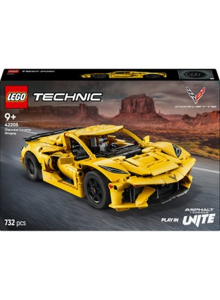 Technic Chevrolet Corvette Stingray Car Toy Set 42205 (Age 9+, 732 Pieces) - view 2