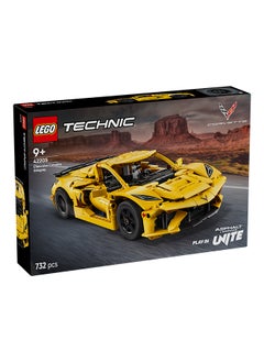 LEGO Technic Chevrolet Corvette Stingray Race Car Toy, 8-Cylinder Engine and Differential - Vehicle Model Kit - Birthday Gift for 9+ Year Old Boys, Girls or Adult Motorsport Fans - 42205 (732 pieces)  - Image 4