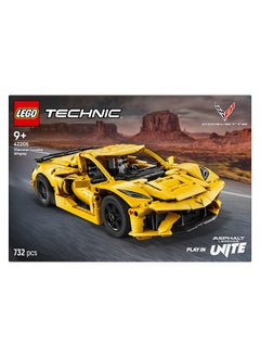 LEGO Technic Chevrolet Corvette Stingray Race Car Toy, 8-Cylinder Engine and Differential - Vehicle Model Kit - Birthday Gift for 9+ Year Old Boys, Girls or Adult Motorsport Fans - 42205 (732 pieces)  - Image 3