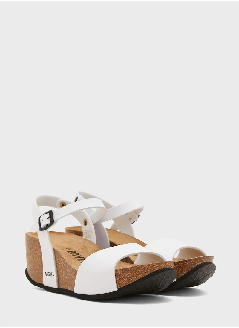 BAYTON Maya Wedge Sandals