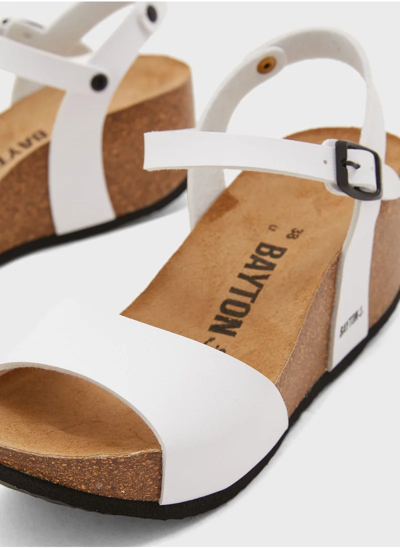 BAYTON Maya Wedge Sandals