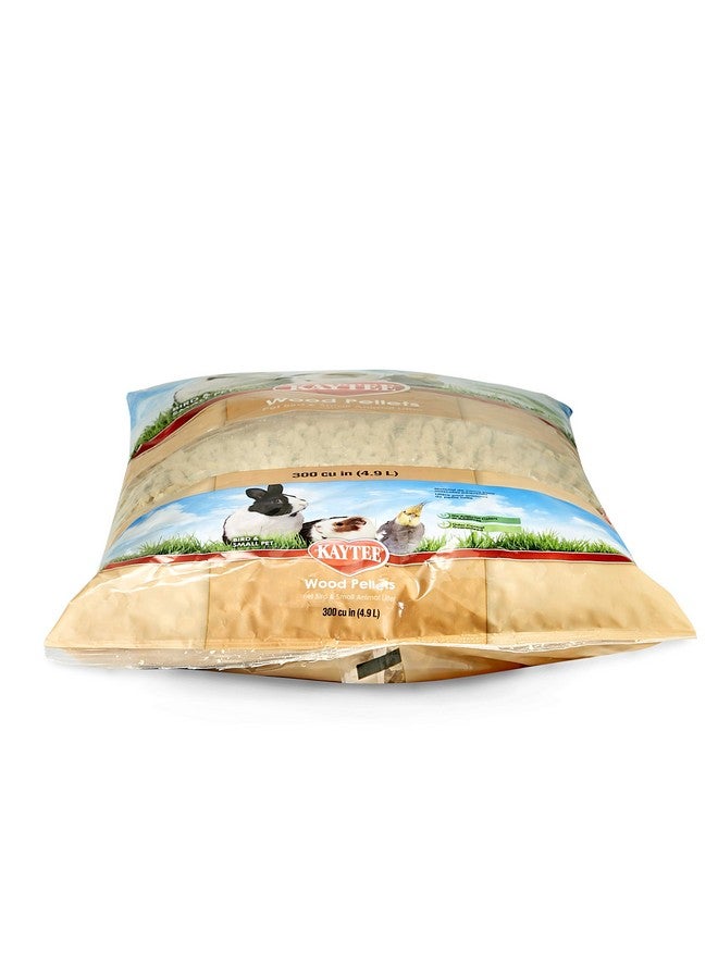 Kaytee Wood Pellets Pet Bird & Small Animal Litter for Ferrets, Guinea Pigs, Rats, Chinchillas, Hamsters, Gerbils, Rabbits, Mice, Hedgehogs and Dwarf Hamsters, 4.9 Liter, 8 Pound Bag - Image 5