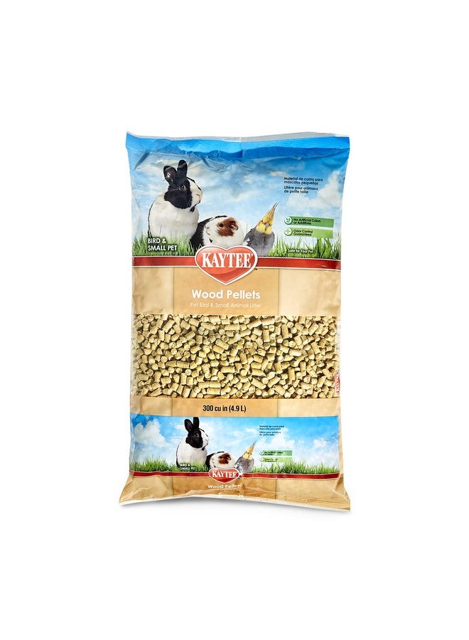 Kaytee Wood Pellets Pet Bird & Small Animal Litter for Ferrets, Guinea Pigs, Rats, Chinchillas, Hamsters, Gerbils, Rabbits, Mice, Hedgehogs and Dwarf Hamsters, 4.9 Liter, 8 Pound Bag - Image 4