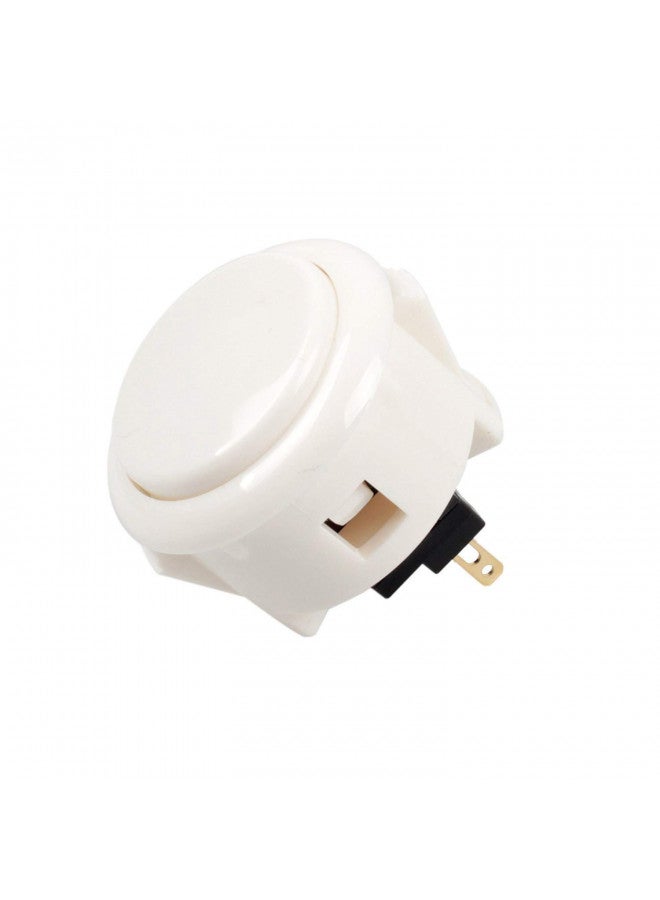 Sanwa 8 pcs OBSF-30 Original Push Button 30mm - for Arcade Jamma Video Game & Arcade Joystick Games Console (White) S@NWA - Image 2