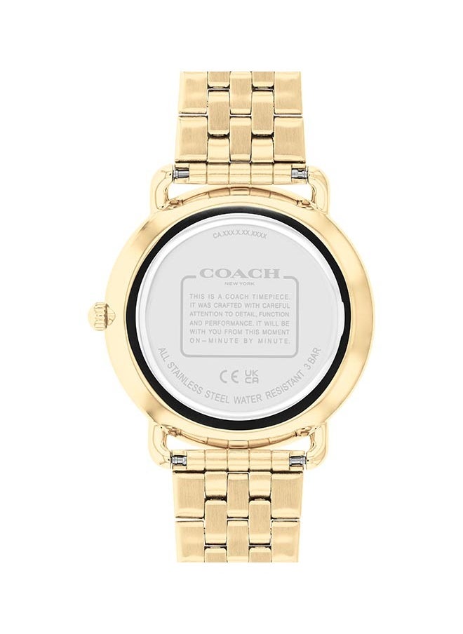 COACH ساعة يد رجالية أنالوج دائرية من الفولاذ المقاوم للصدأ 14602669 - 41 مم  - Image 3
