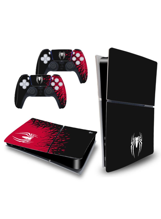 PS5slim Digital Version PS5SLIM Film Cartoon PlayStation5 Game Machine Frosted Handle Sticker-Color:Ps5slim Digital Version--04 - Image 5