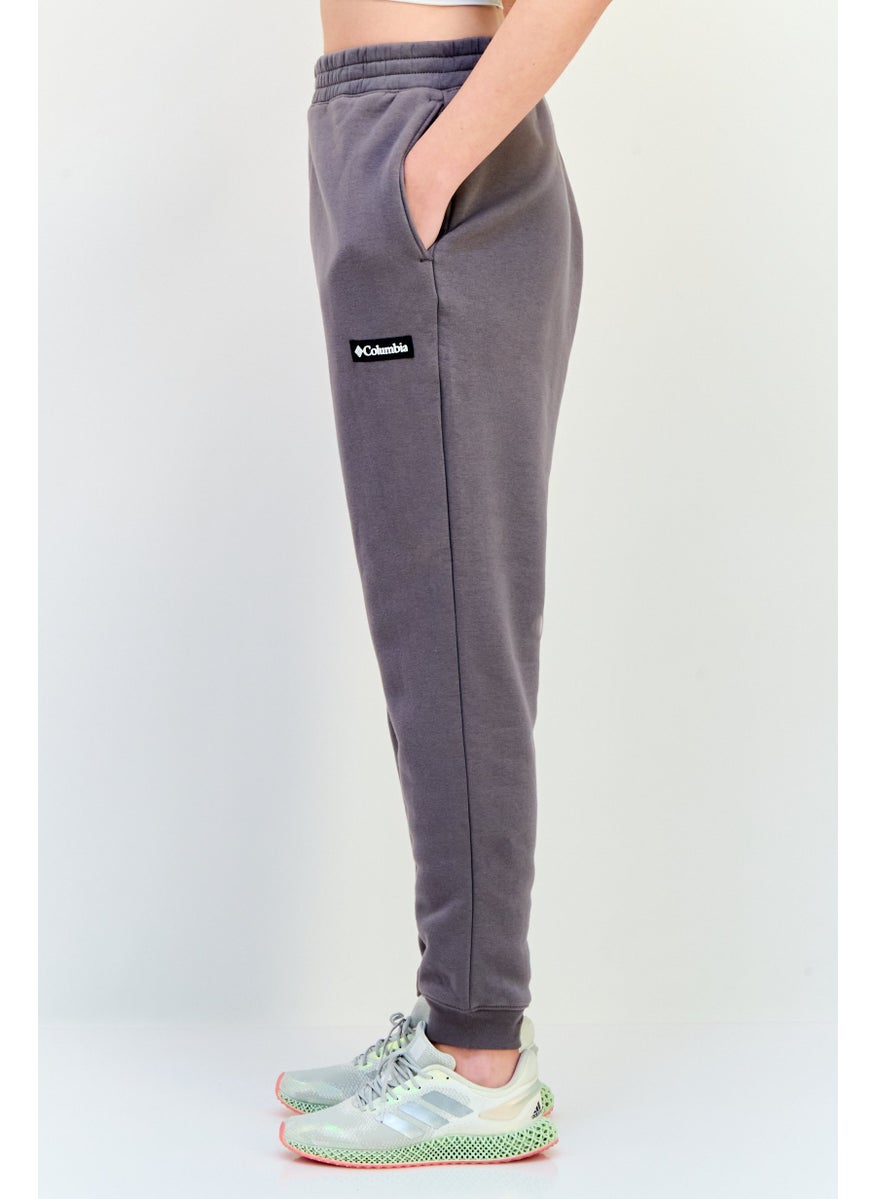 Columbia Women Sportswear Fit Outdoor Jogger Pants, Grey  - Image 2