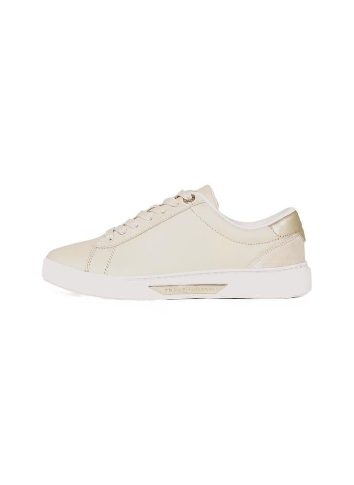 TOMMY HILFIGER Logo Detail Lace Up Low Top Sneakers  - Image 2
