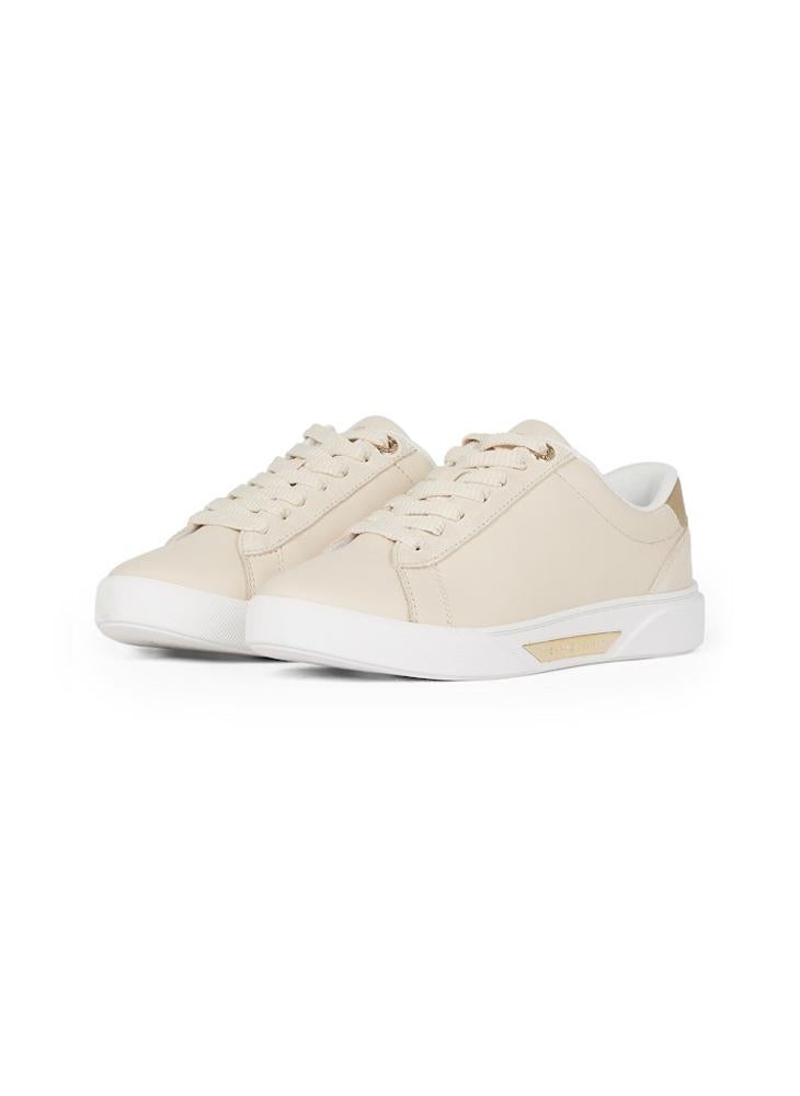 TOMMY HILFIGER Logo Detail Lace Up Low Top Sneakers  - Image 3