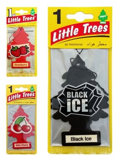 Black Ice, Strawberry, Wild Cherry