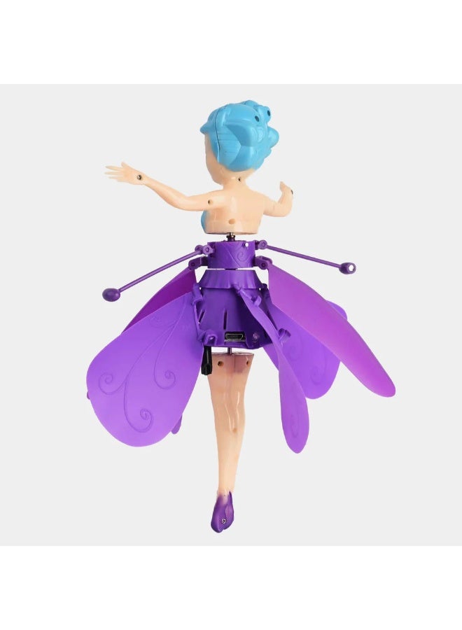 TOY GARDEN Flying Doll with Hand Sensor – Rechargeable Induction Helicopter Toy with LED Lights & Automatic Lift-Off - Image 4