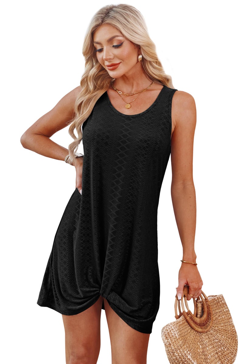 BKRIVE Summer Dresses for Women 2026 Swimsuits for Women Beach Coverups Sundresses Cruise Outfits Bathing Suit Cover Up Black XL - Image 4