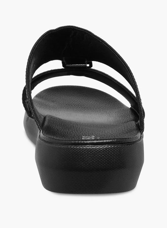 LBL By Shoexpress BLACK Men Slip-On Arabic Sandals for Men | Best Price UAE