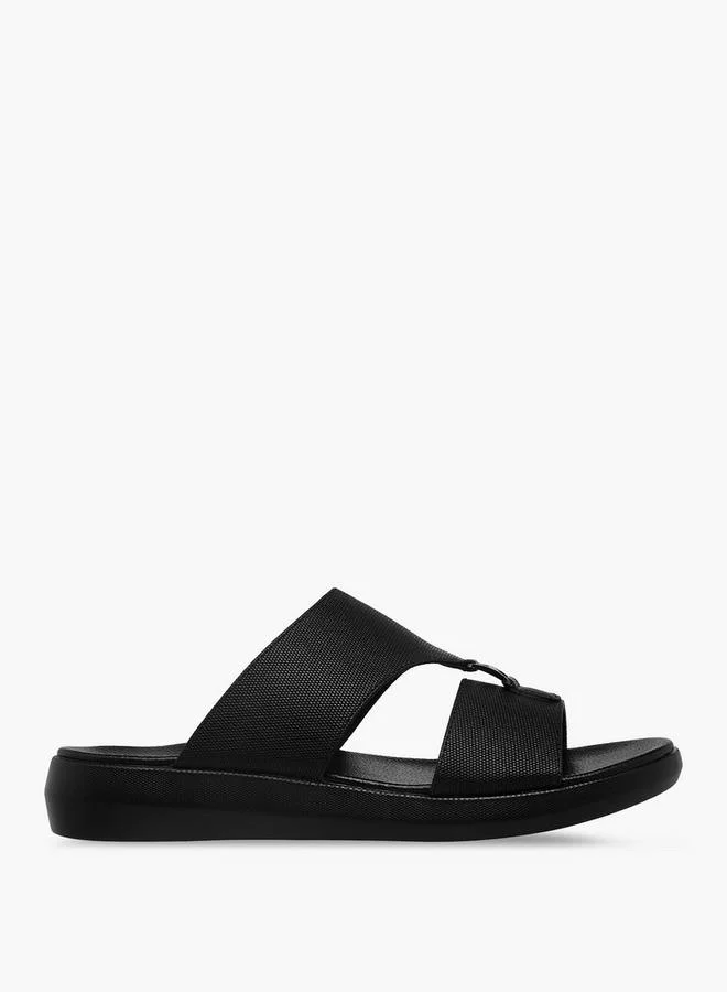 LBL By Shoexpress BLACK Men Slip-On Arabic Sandals for Men | Best Price UAE