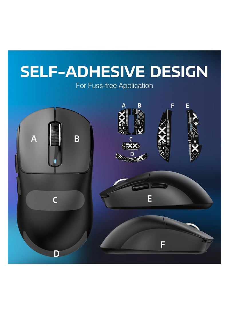 Attack Shark - Wireless Gaming Mouse + Griptape, 49g Triple Mode Ergonomic Computer Mouse, PAW3395 26K DPI Sensor, 200h Battery Life, Programmable Buttons, Gaming Accessories for PC/Laptop/Mac - Image 1