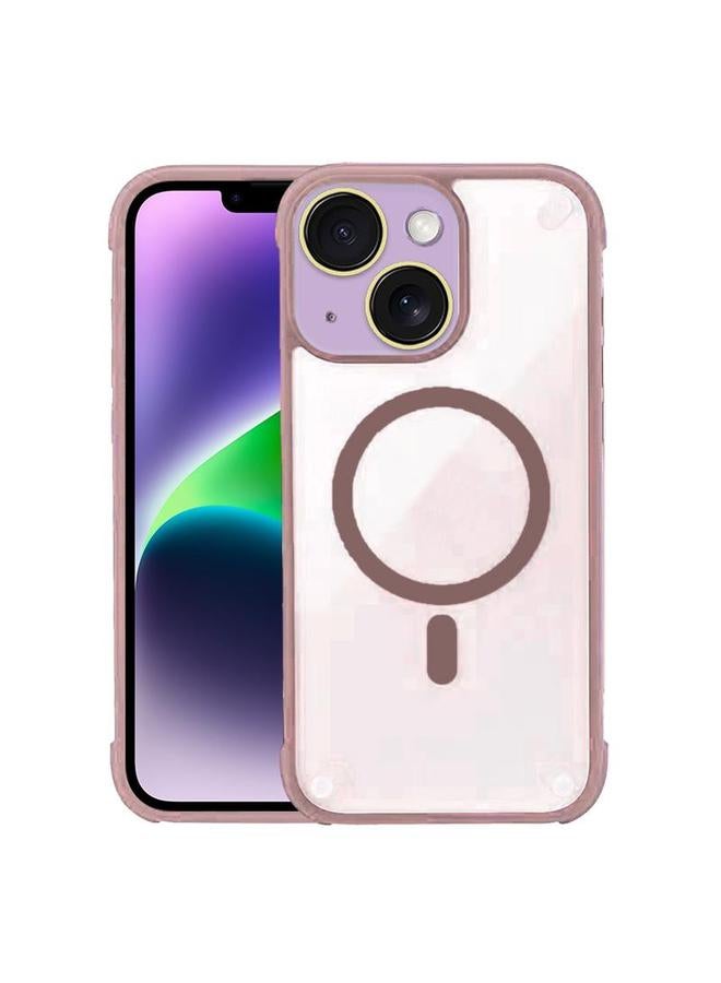 اس-توب جراب هاتف iPhone 14 مقاوم للصدمات MagSafe مغناطيسي TPU هجين من الأكريليك - Image 1