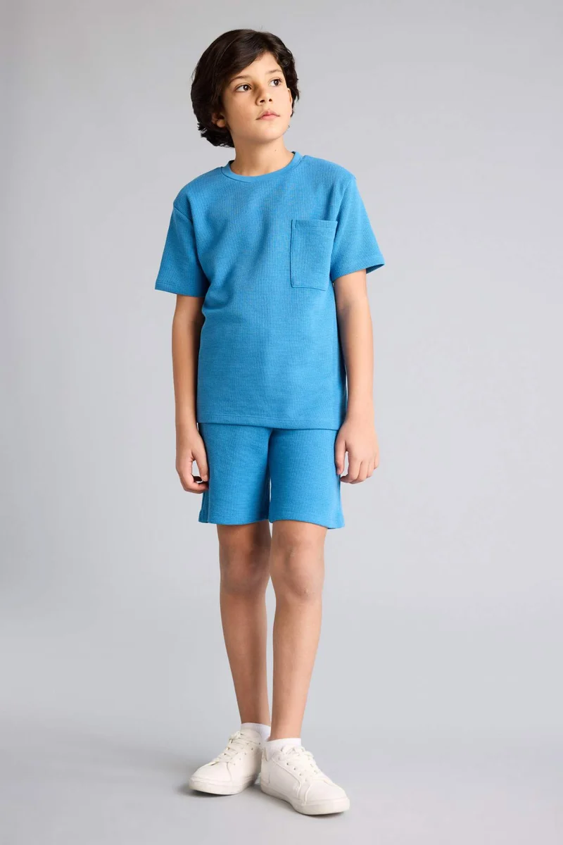 ديفاكتو Boy 2 piece Regular Fit Knitted Pyjamas Set