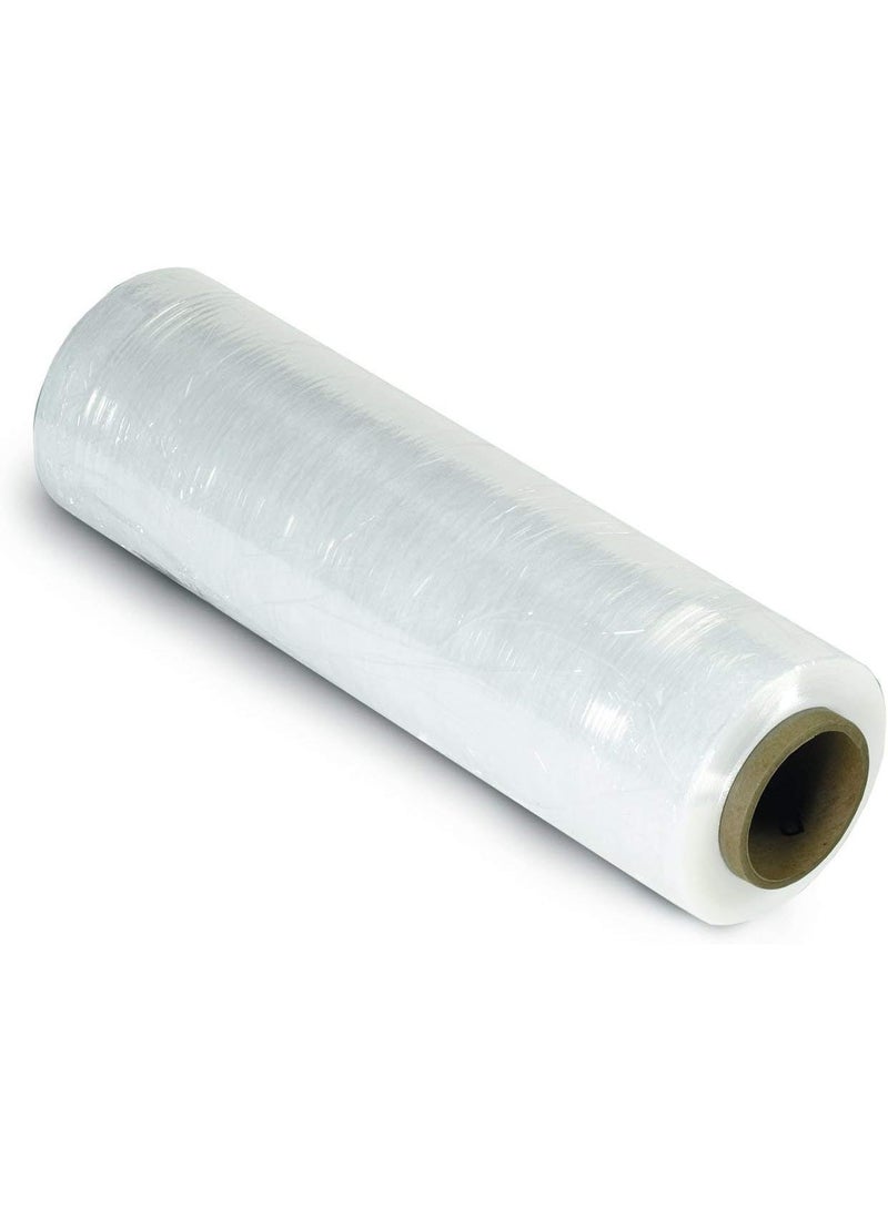 Hi-Care Stretch Film Plastic Wrap Roll –Transparent- Industrial Heavy Duty Shrink Wrap Cling Film for Packing furniture, Luggage wrapping, Plastic Clear roll for moving Supplies - Image 1