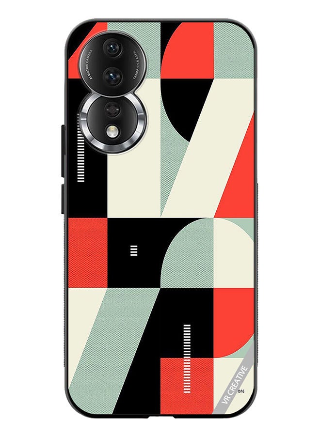 VR CREATIVE Protective Case Cover For Honor 80 Abstract Illustration Design Multicolour - Image 1