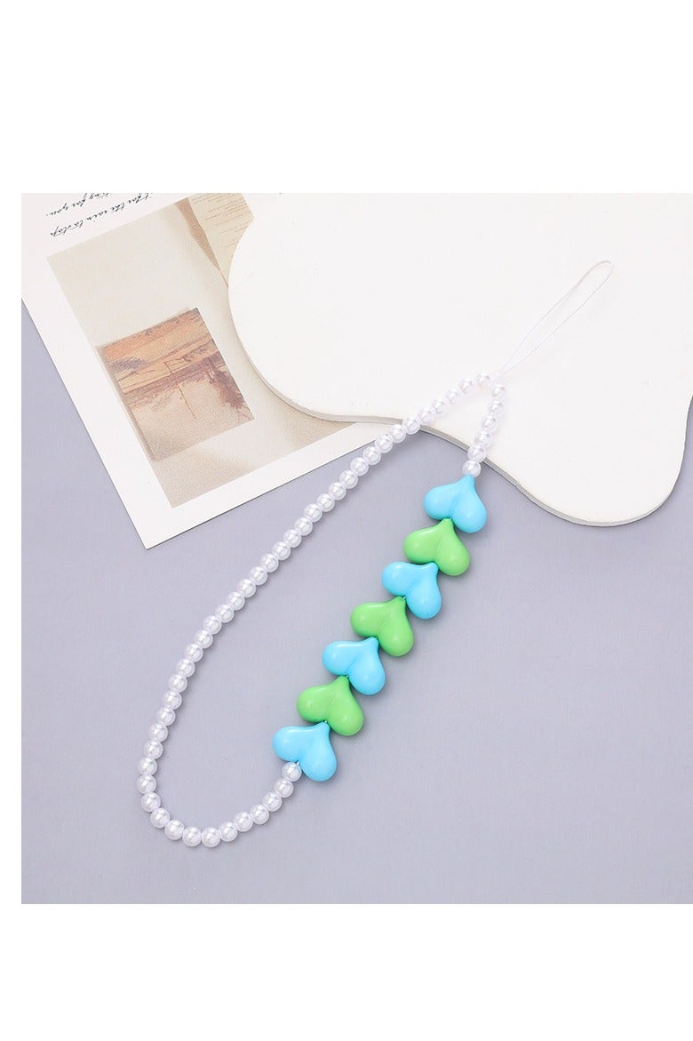 NIBEMINENT Phone Charm/ Chain Strap for Women Girls, Cute Cartoon Cell Phone Case Lanyard Wrist Strap