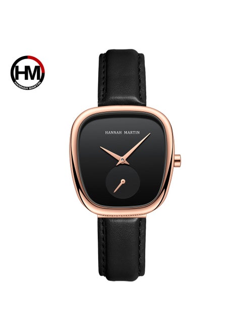 Hannah Martin Womens Steel Quartz Watch 1251P-FHH