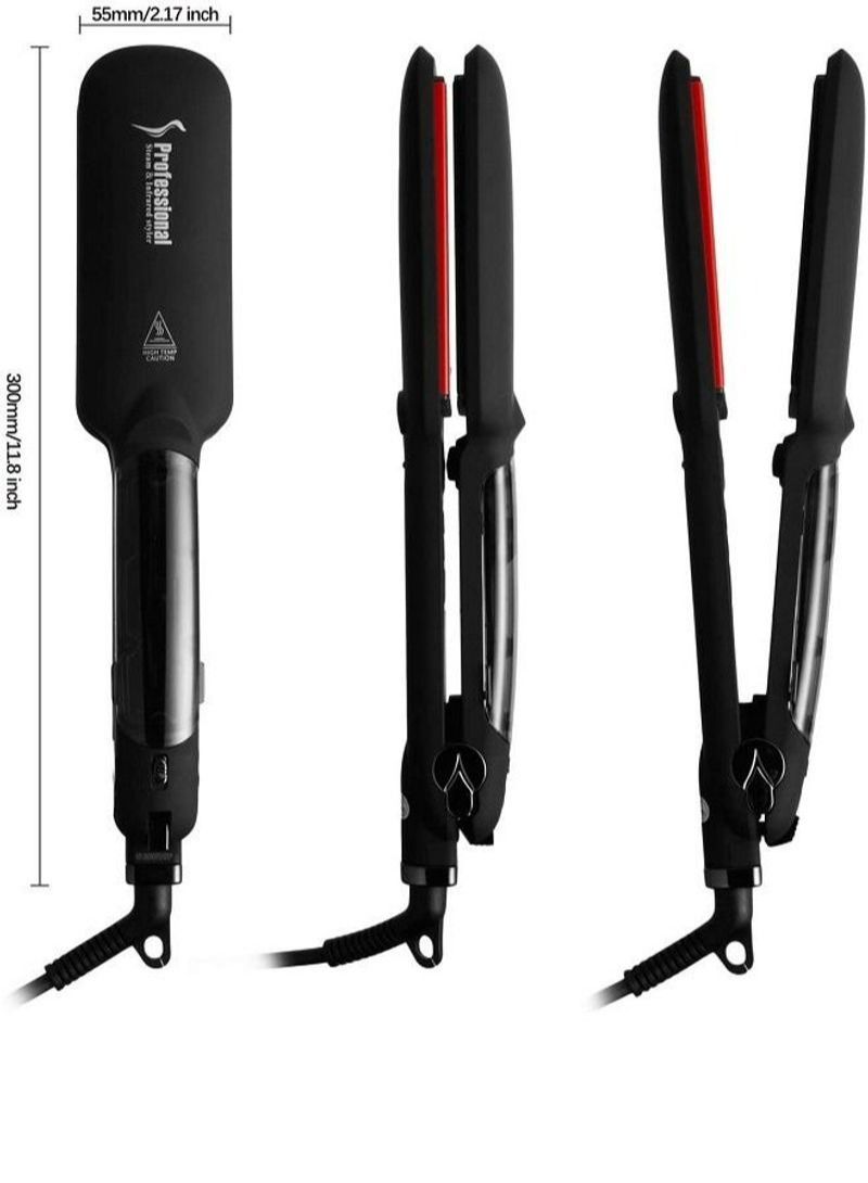 NIBEMINENT Hair Straighteners  Curler Hair Salon Steam Styler - Image 3