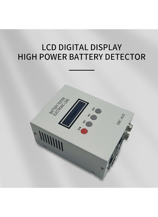 Generic - Electronic Battery Capacity Tester Digital LCD Display High Power Battery Internal Resistance Test Meter Supporting Multiple Battery Measurements - Image 1
