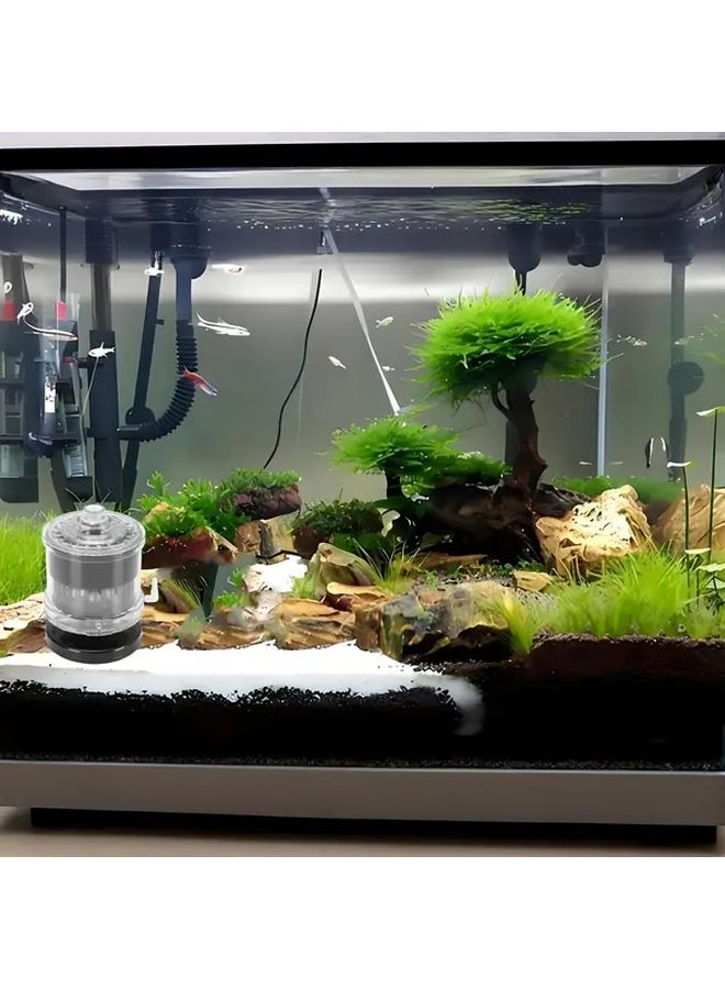 نظام تصفية أحواض السمك المدمج والمدمج الذي يؤكسد ويوزع الماء للحفاظ على حوض سمك صافٍ بلوري - Image 1