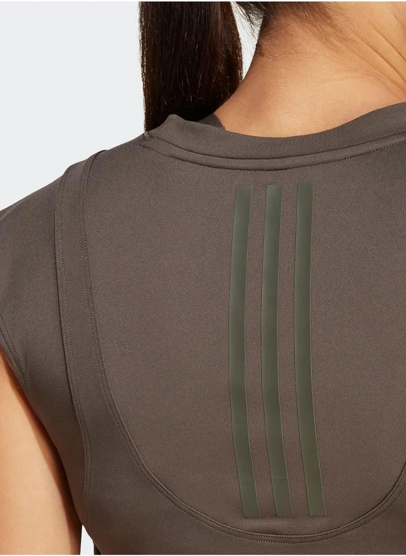 اديداس Power French Terry 3 Stripe Tank