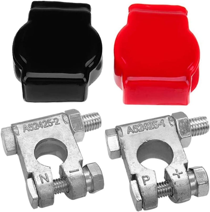 Vosarea Battery Terminal Post Kit Automotive Battery Terminals Connectors Material for Car Truck Boat - Image 1