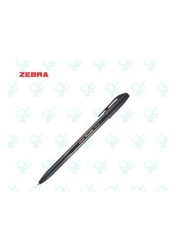 ZEBRA Piccolo Ball Pen, 0.7mm, Pack of 12, Black  - Image 2