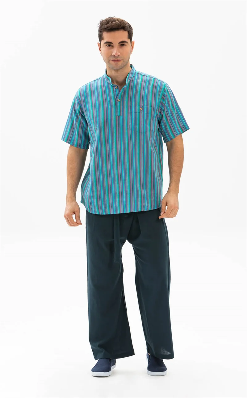 اليش شيل بيزي Men's Sile Diaper Thai Fishing Trousers Oil Ptrl