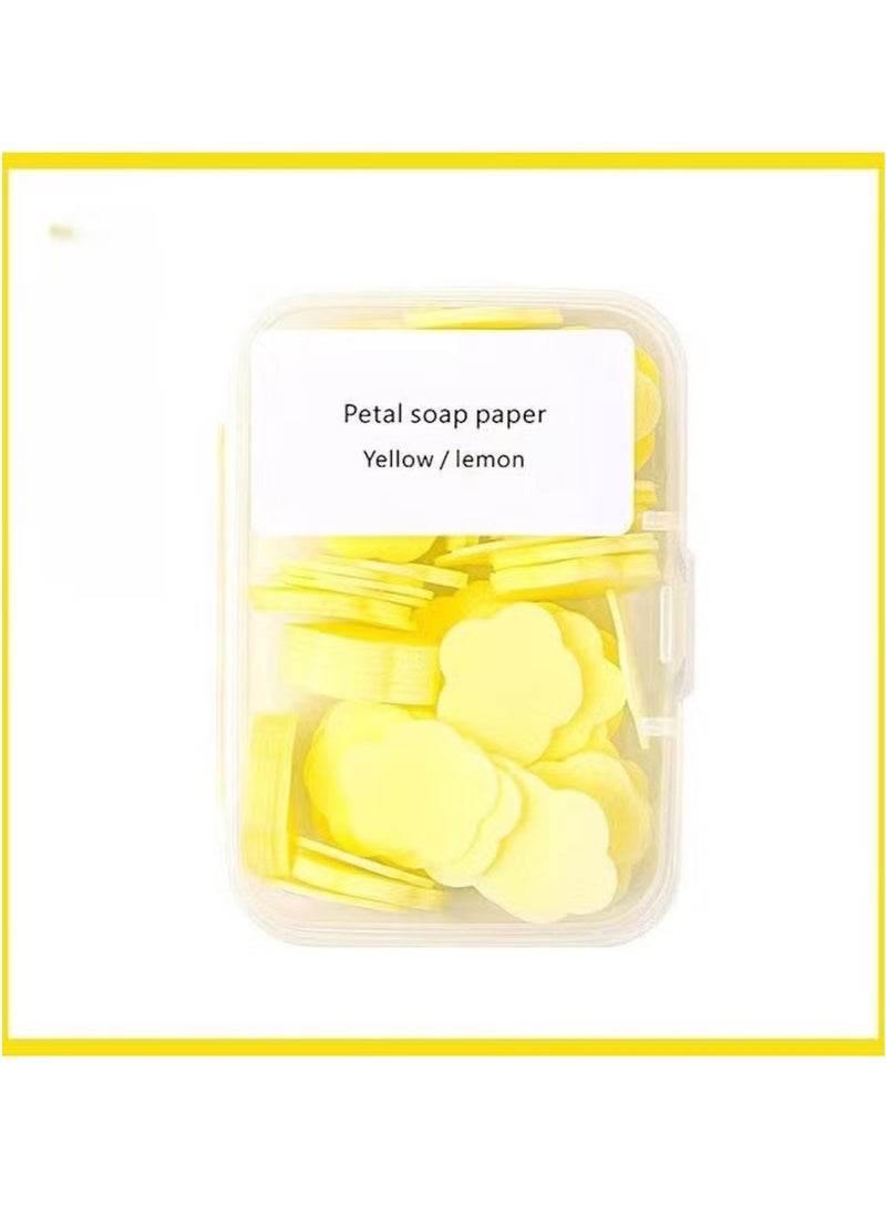 هويتك ورق صابون بتلات بألوان متنوعة - أوراق غسيل اليدين المحمولة والقابلة للاستخدام مرة واحدة - Image 3