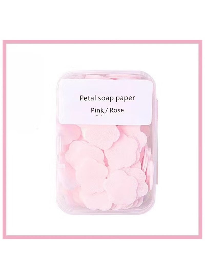 هويتك ورق صابون بتلات بألوان متنوعة - أوراق غسيل اليدين المحمولة والقابلة للاستخدام مرة واحدة - Image 2