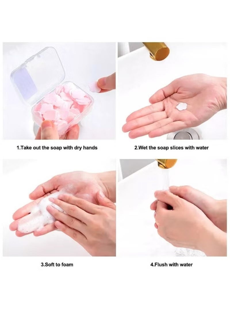 هويتك ورق صابون بتلات بألوان متنوعة - أوراق غسيل اليدين المحمولة والقابلة للاستخدام مرة واحدة - Image 5