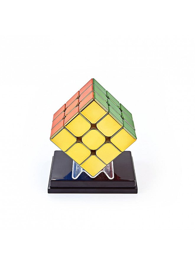 LiangCuber مكعب ليانغكيوبر سايكلون للأولاد 3x3 مكعب سرعة مغناطيسي بدون ملصقات مكعب مرآة عاكسة 3x3x3 مكعب لامع (56 مم/1 قطعة) - Image 1