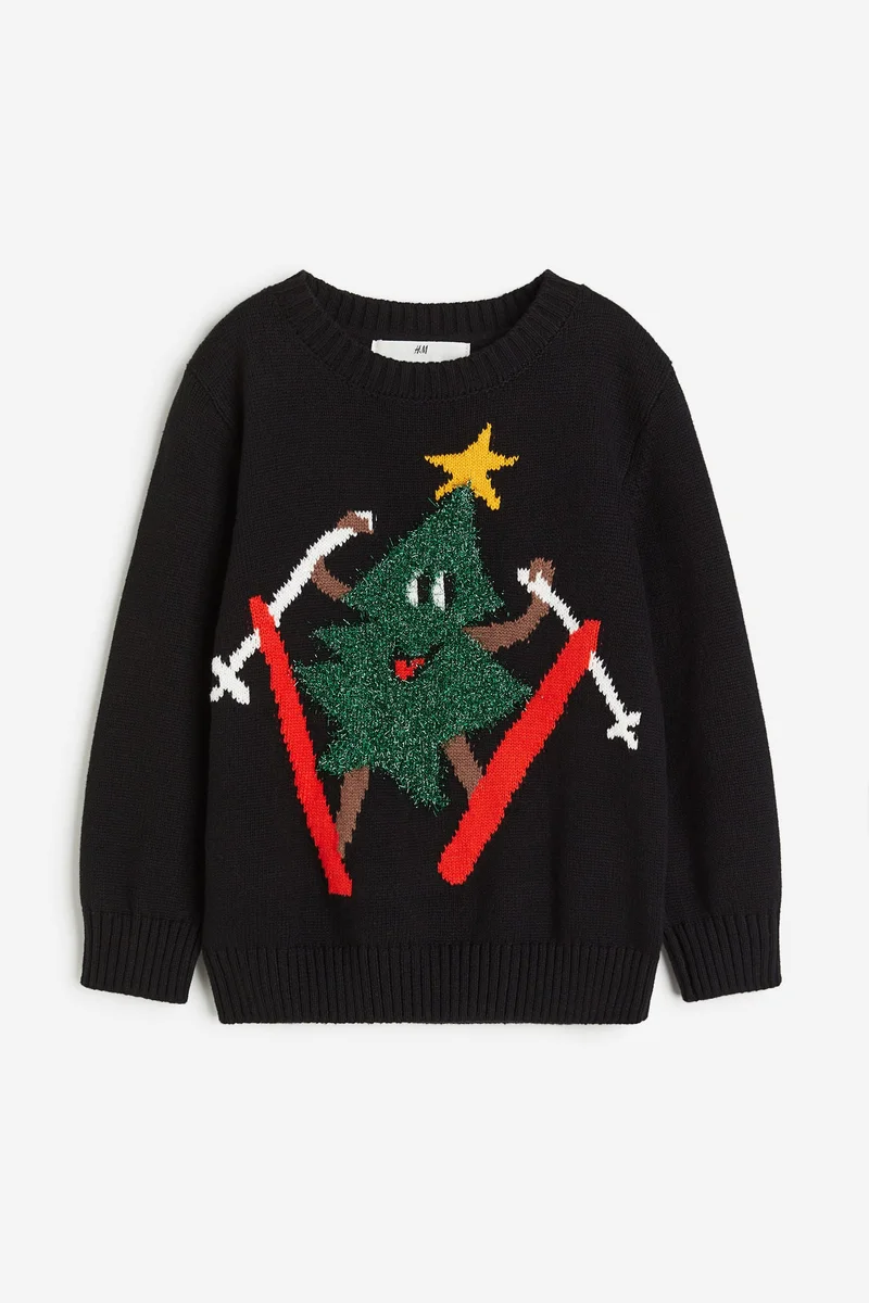 اتش اند ام كنزة بتفاصيل مزينة برسمة