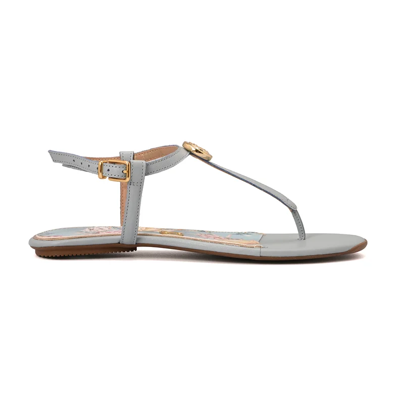 كارمن ستيفنز صندل مسطح بأشرطة مطبوعة بالزهور