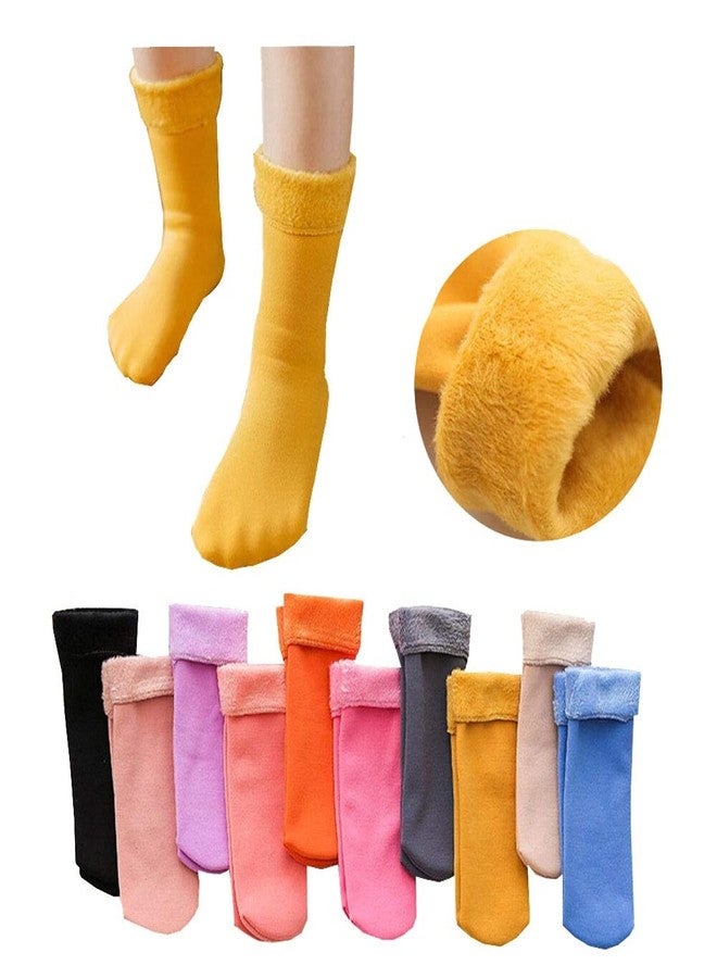 Adorazone جوارب فرو شتوية سميكة مبطنة بالفليس للأطفال من أدورازون® (3-4 سنوات، 1) - Image 1