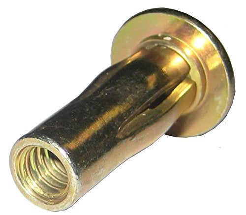 Hanson Rivet S31MG280 Steel PRE-BULBED Shank, Multi-Grip Rivet-NUT Gold ZINC Finish, 5/16-18 X .020-.280 Grip Range (Pack of 25) - Image 4