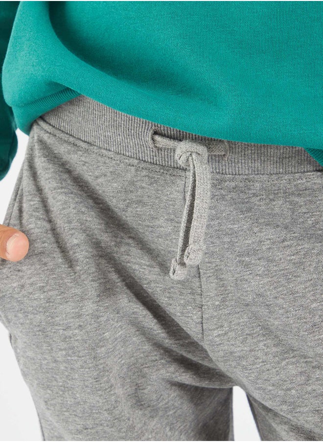 Kiabi Plain sweatshirt fabric trousers  - Image 4