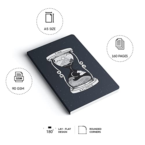 FACTOR NOTES A5 Notebook: Ruled | 90 GSM | 160 Pages (Find Balance) - Image 3